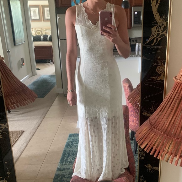 White Maxi Dress - Picture 5 of 7
